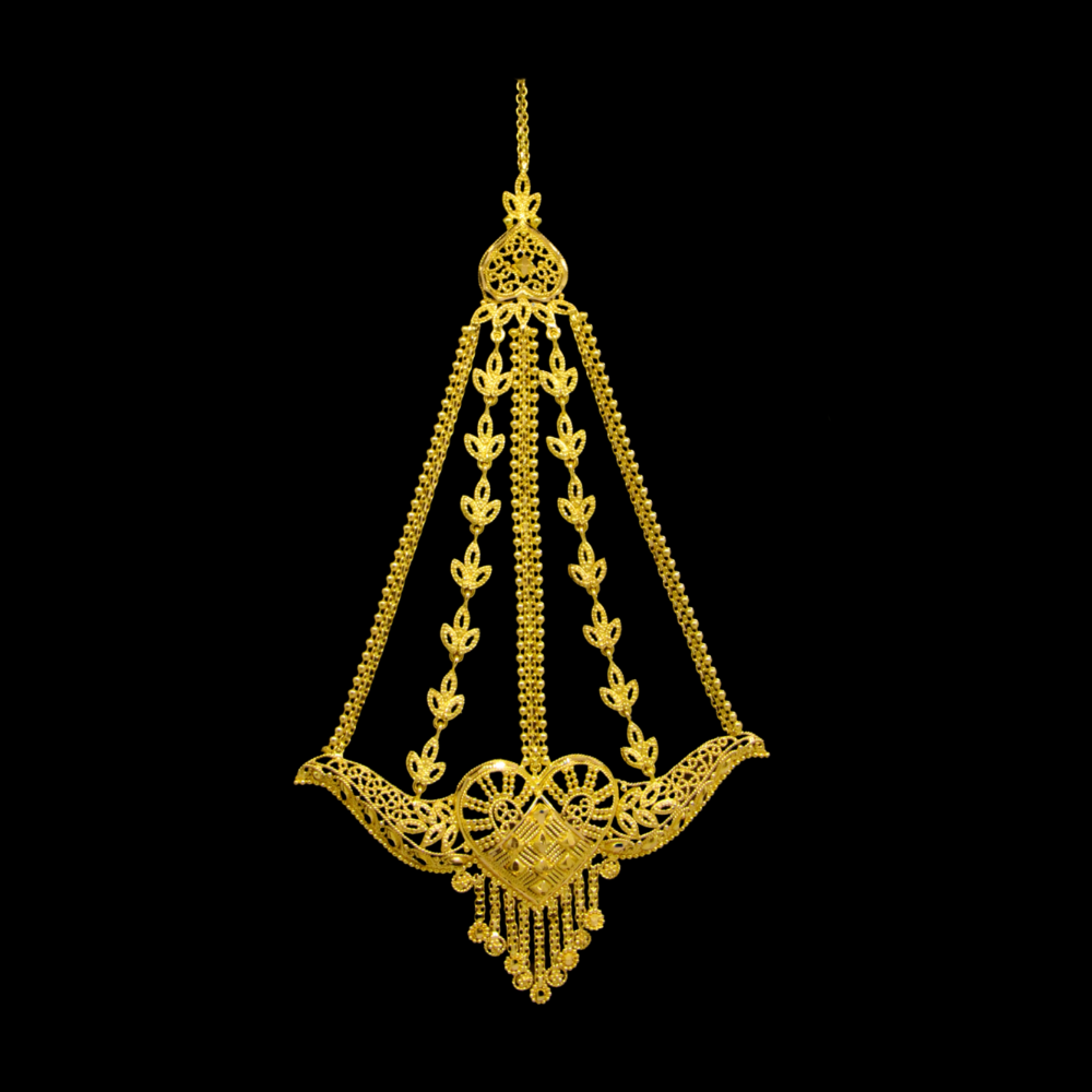 22K Gold Head Piece (Tikka)